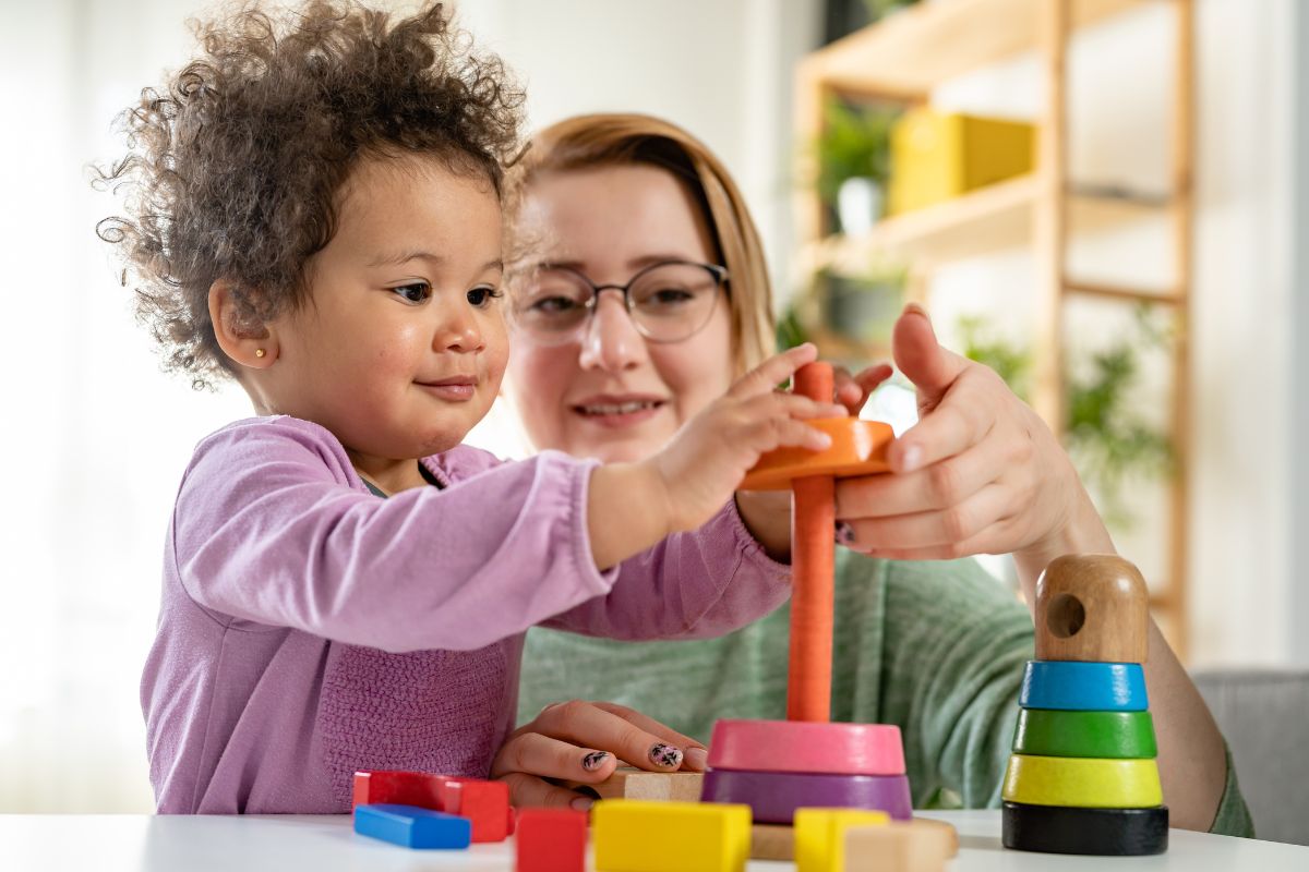 gioco nel bambino